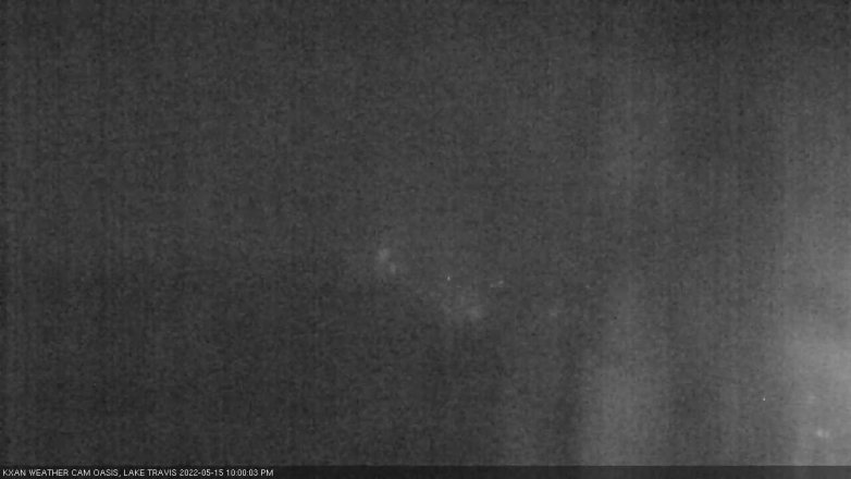Lake Travis webcam, May 15, 2022 10:00 PM CT