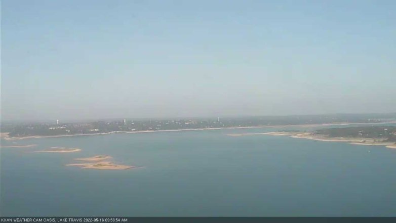 Lake Travis webcam, May 16, 2022 10:00 AM CT