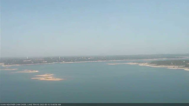 Lake Travis webcam, May 16, 2022 10:45 AM CT