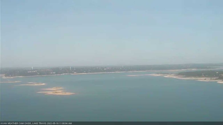 Lake Travis webcam, May 16, 2022 11:00 AM CT
