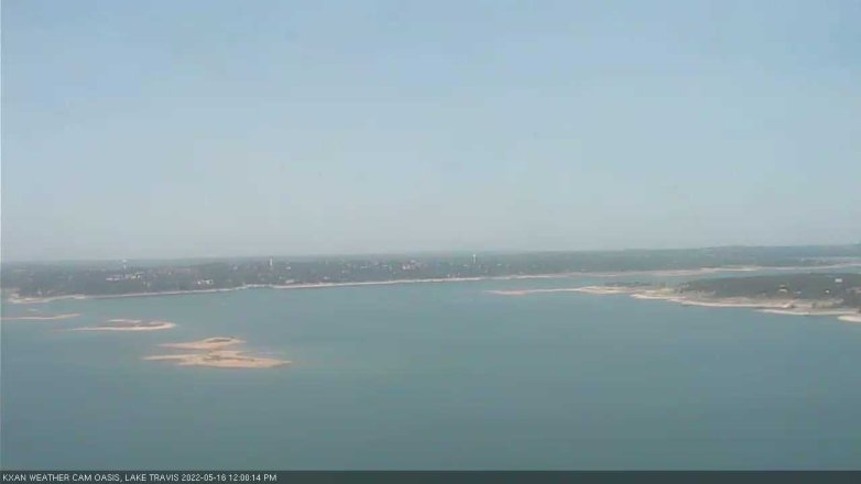 Lake Travis webcam, May 16, 2022 12:00 PM CT