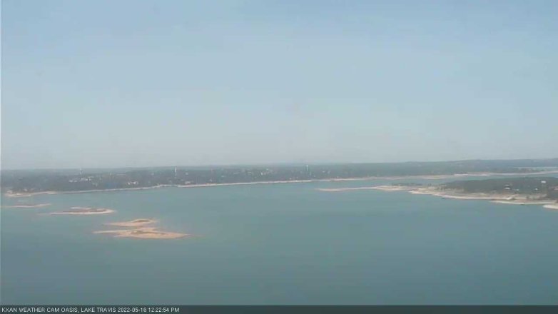 Lake Travis webcam, May 16, 2022 12:25 PM CT