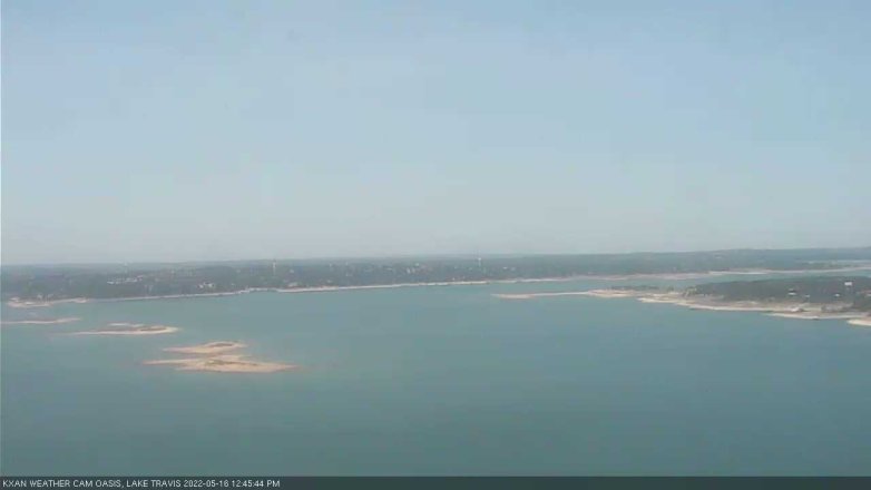 Lake Travis webcam, May 16, 2022 12:45 PM CT
