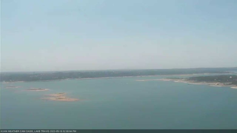Lake Travis webcam, May 16, 2022 2:00 PM CT