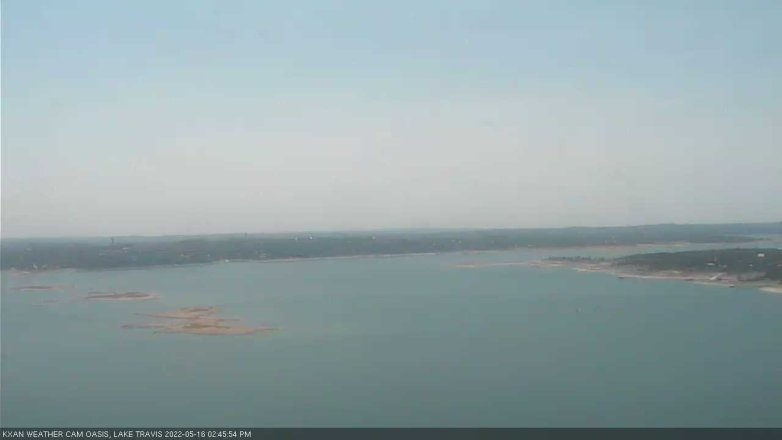 Lake Travis webcam, May 16, 2022 2:45 PM CT