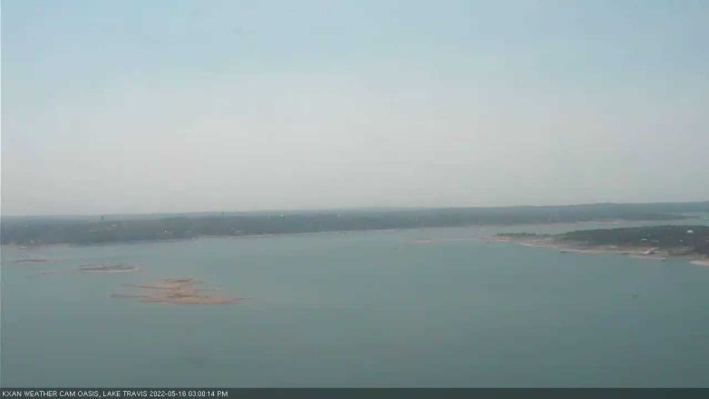 Lake Travis webcam, May 16, 2022 3:00 PM CT