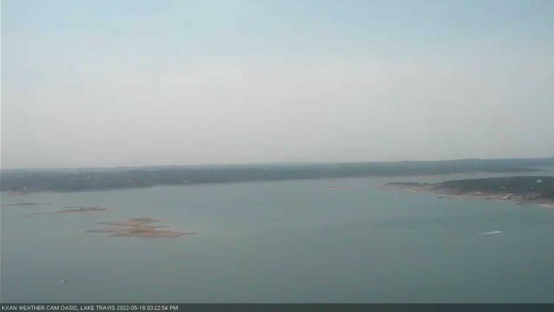 Lake Travis webcam, May 16, 2022 3:25 PM CT