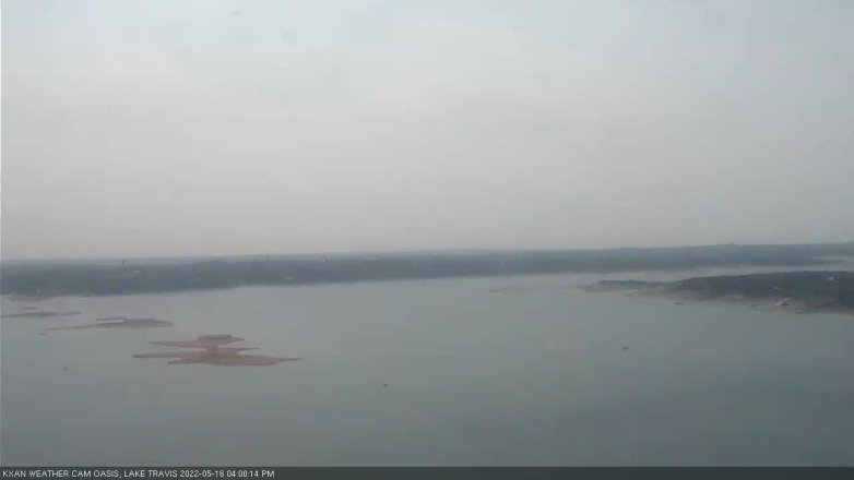Lake Travis webcam, May 16, 2022 4:00 PM CT