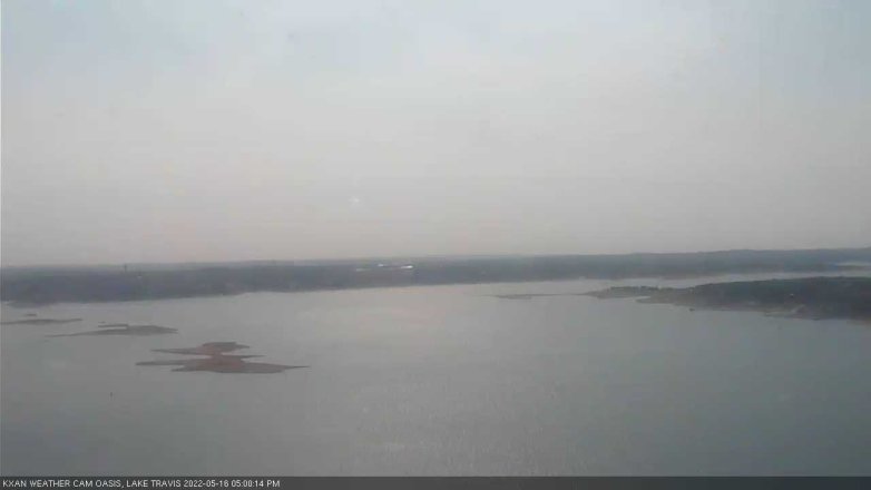 Lake Travis webcam, May 16, 2022 5:00 PM CT