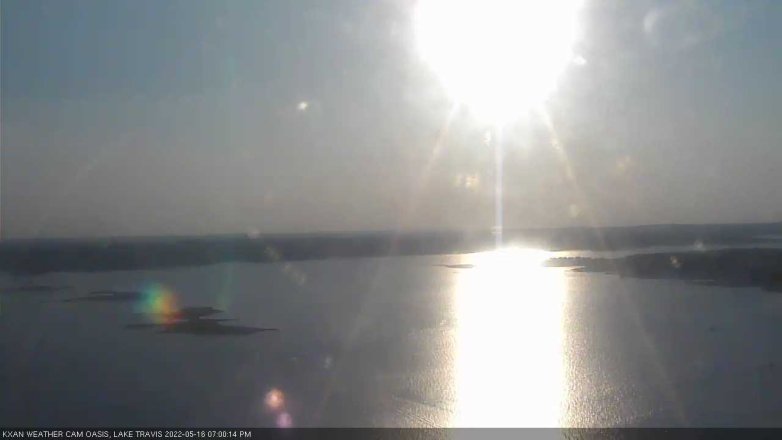 Lake Travis webcam, May 16, 2022 7:00 PM CT
