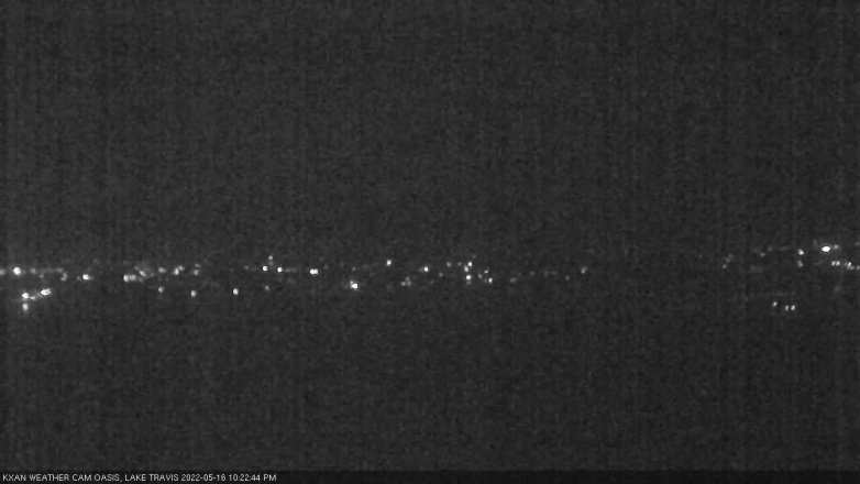 Lake Travis webcam, May 16, 2022 10:25 PM CT