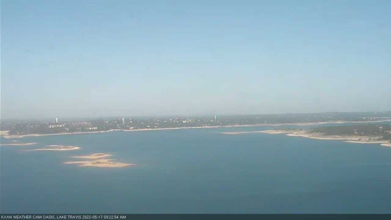 Lake Travis webcam, May 17, 2022 9:25 AM CT