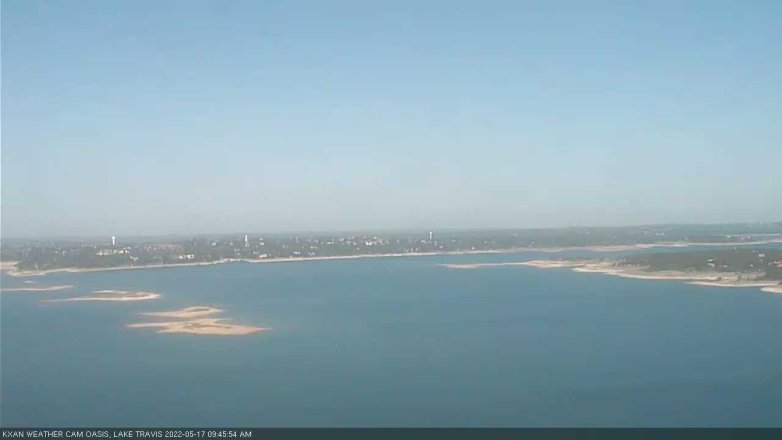Lake Travis webcam, May 17, 2022 9:45 AM CT