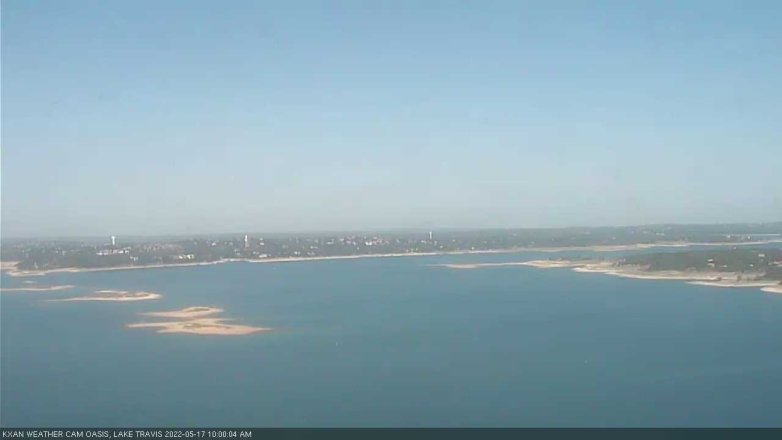 Lake Travis webcam, May 17, 2022 10:00 AM CT