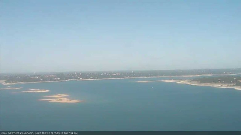 Lake Travis webcam, May 17, 2022 10:25 AM CT