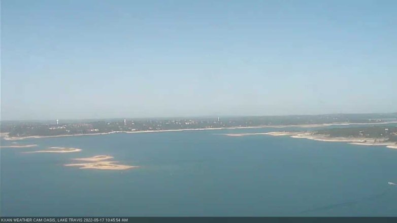 Lake Travis webcam, May 17, 2022 10:45 AM CT