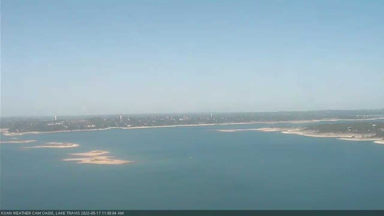 Lake Travis webcam, May 17, 2022 11:00 AM CT