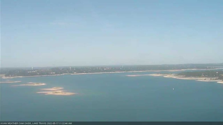 Lake Travis webcam, May 17, 2022 11:25 AM CT