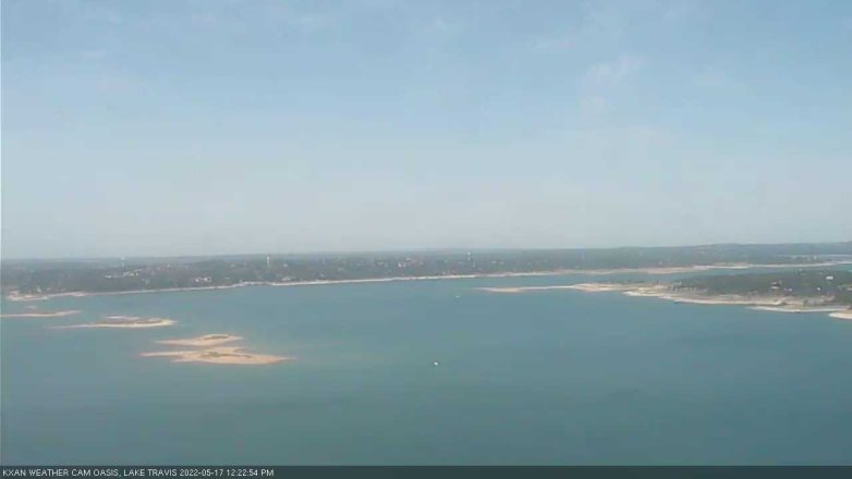 Lake Travis webcam, May 17, 2022 12:25 PM CT