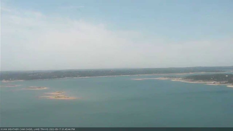 Lake Travis webcam, May 17, 2022 1:45 PM CT