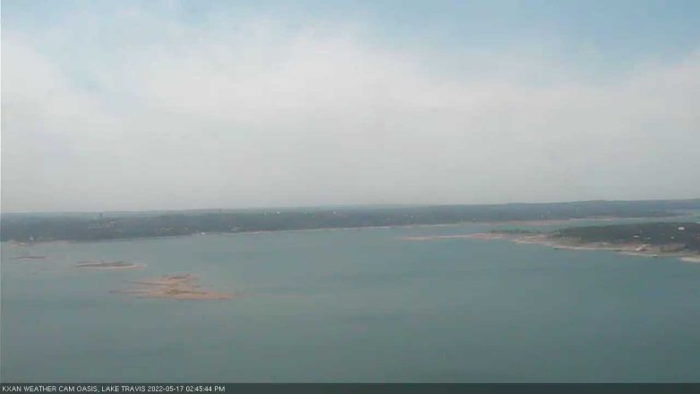 Lake Travis webcam, May 17, 2022 2:45 PM CT