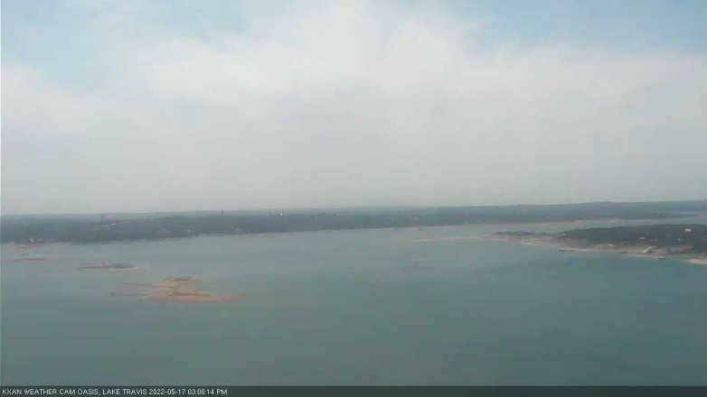 Lake Travis webcam, May 17, 2022 3:00 PM CT
