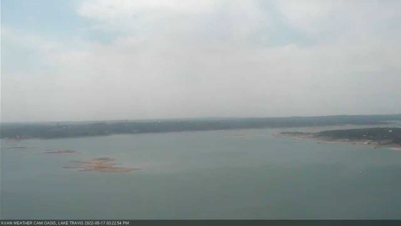 Lake Travis webcam, May 17, 2022 3:25 PM CT