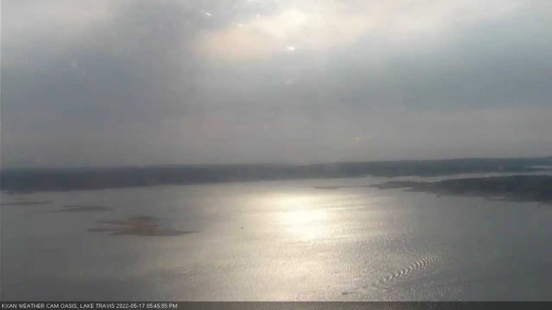 Lake Travis webcam, May 17, 2022 5:45 PM CT