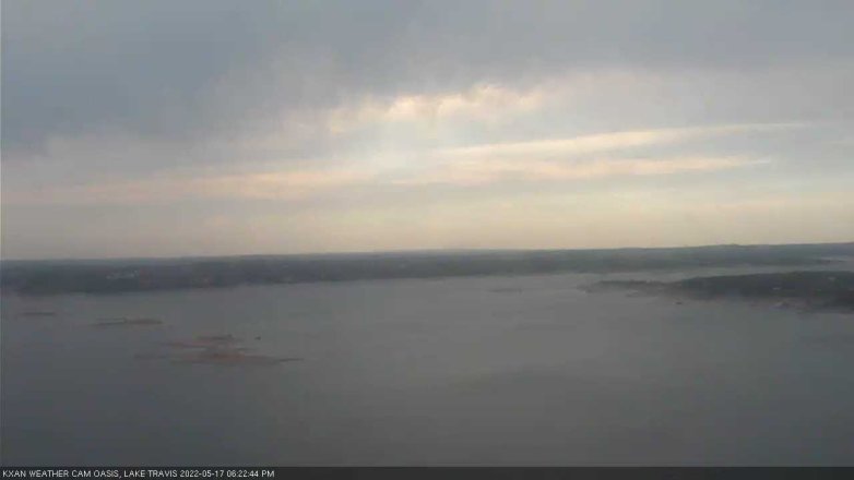 Lake Travis webcam, May 17, 2022 6:25 PM CT