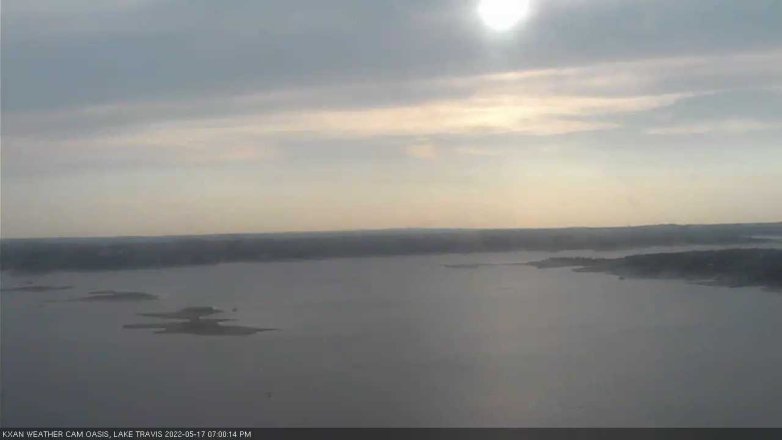 Lake Travis webcam, May 17, 2022 7:00 PM CT