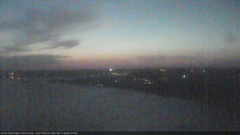 Lake Travis webcam, May 17, 2022 9:00 PM CT