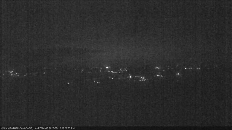 Lake Travis webcam, May 17, 2022 9:25 PM CT