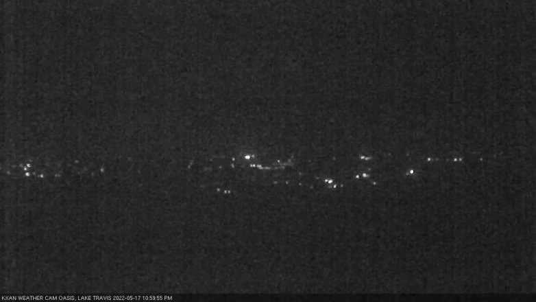 Lake Travis webcam, May 17, 2022 11:00 PM CT