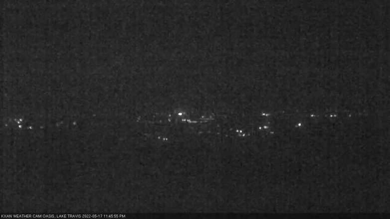 Lake Travis webcam, May 17, 2022 11:45 PM CT