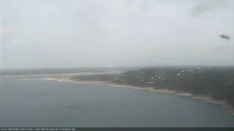 Lake Travis webcam, May 18, 2022 9:00 AM CT