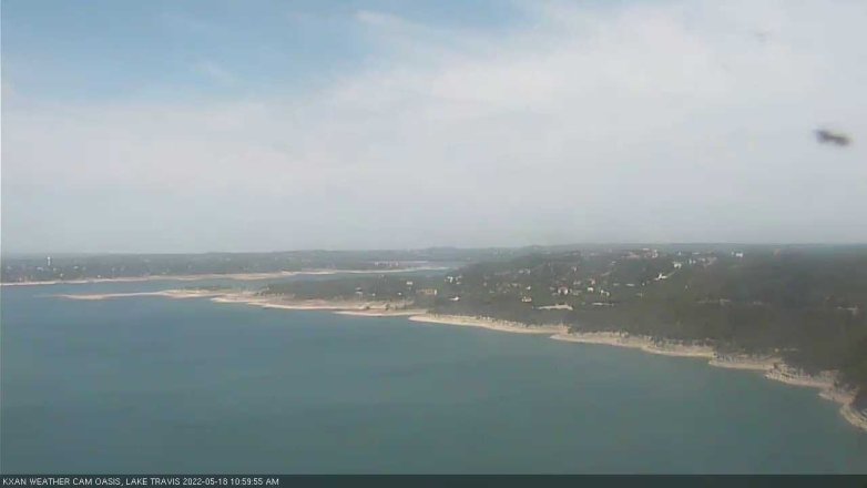 Lake Travis webcam, May 18, 2022 11:00 AM CT