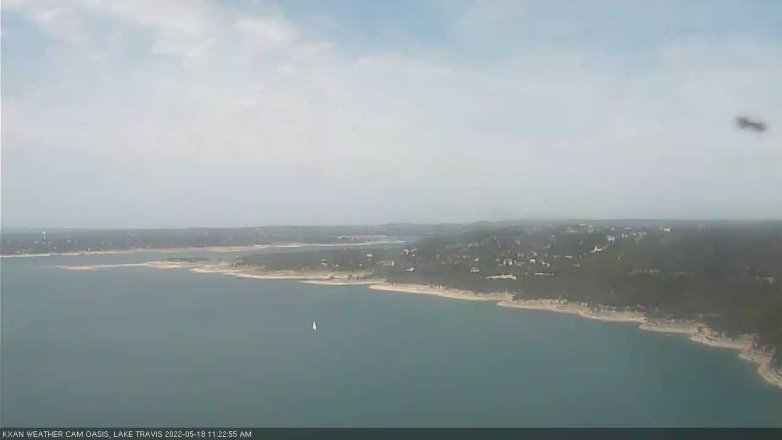Lake Travis webcam, May 18, 2022 11:25 AM CT