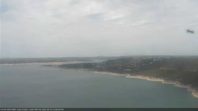 Lake Travis webcam, May 18, 2022 12:00 PM CT