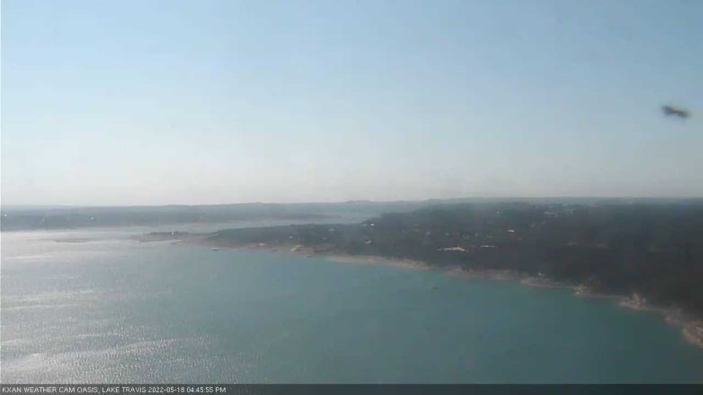 Lake Travis webcam, May 18, 2022 4:45 PM CT