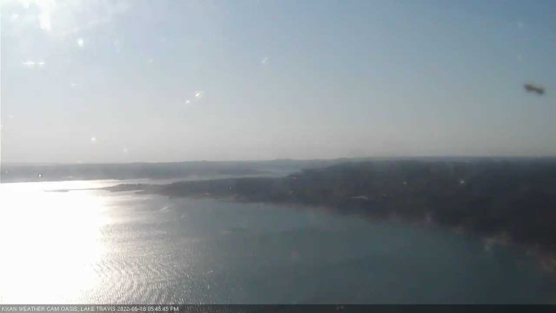 Lake Travis webcam, May 18, 2022 5:45 PM CT