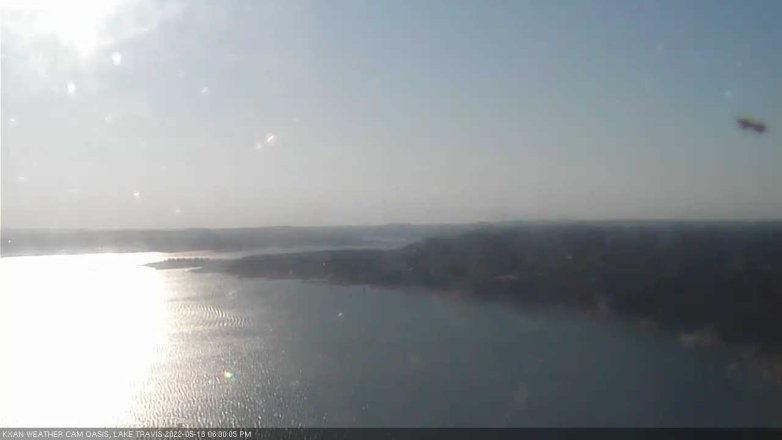 Lake Travis webcam, May 18, 2022 6:00 PM CT