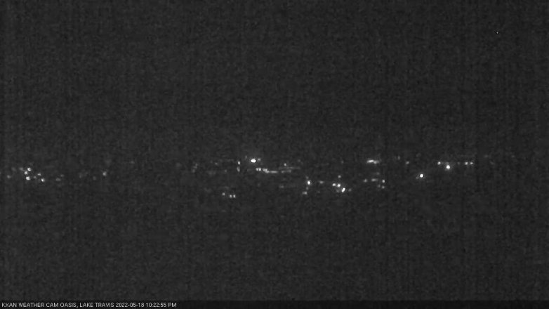 Lake Travis webcam, May 18, 2022 10:25 PM CT