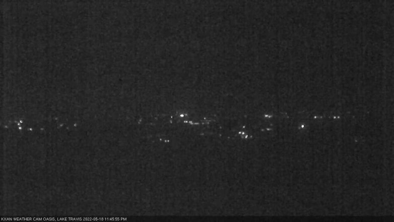 Lake Travis webcam, May 18, 2022 11:45 PM CT