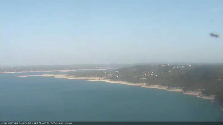 Lake Travis webcam, May 19, 2022 9:25 AM CT