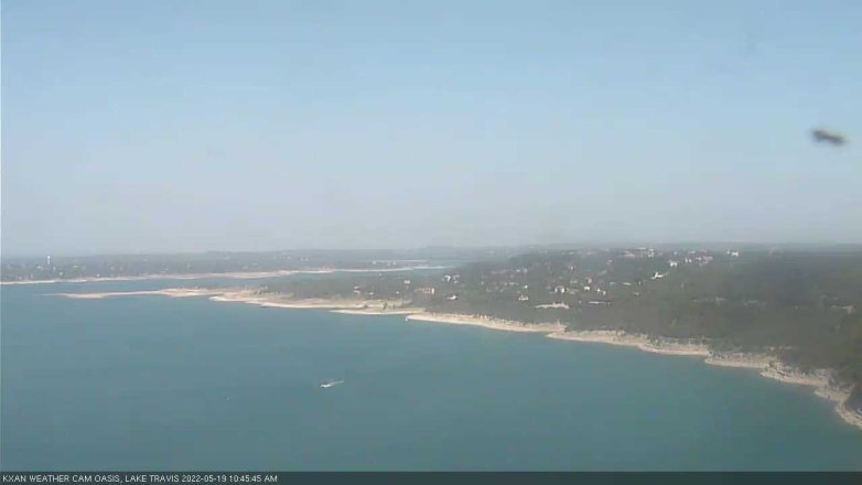 Lake Travis webcam, May 19, 2022 10:45 AM CT