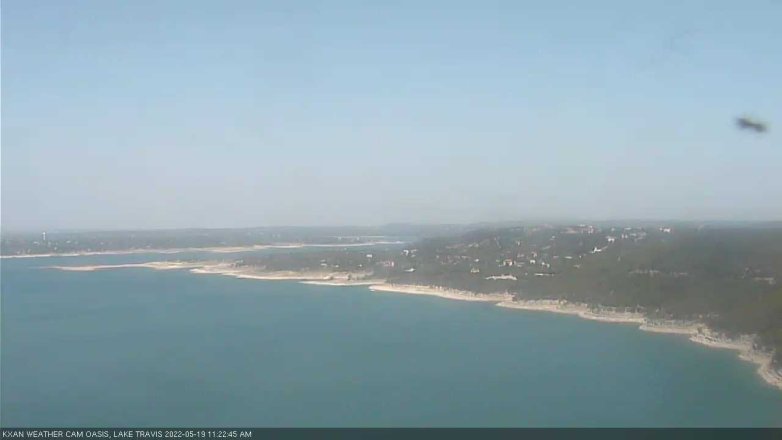 Lake Travis webcam, May 19, 2022 11:25 AM CT