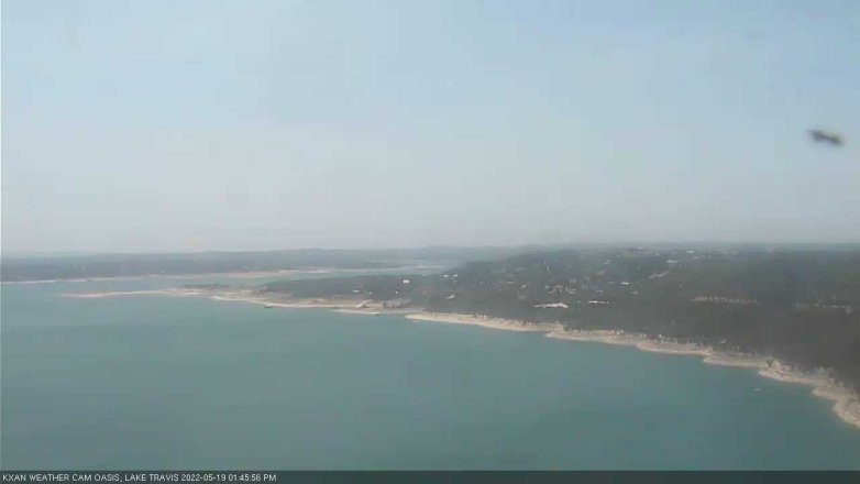 Lake Travis webcam, May 19, 2022 1:45 PM CT