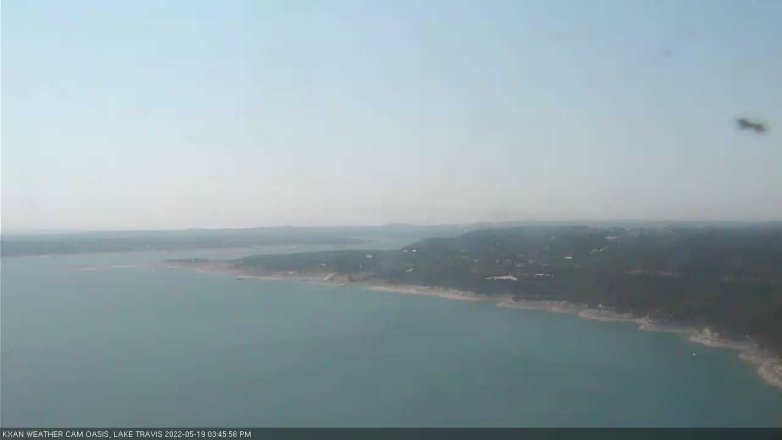 Lake Travis webcam, May 19, 2022 3:45 PM CT