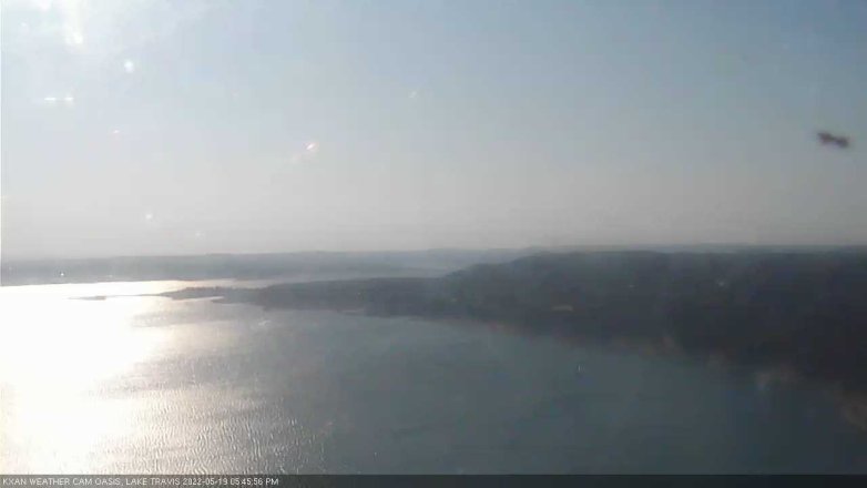 Lake Travis webcam, May 19, 2022 5:45 PM CT