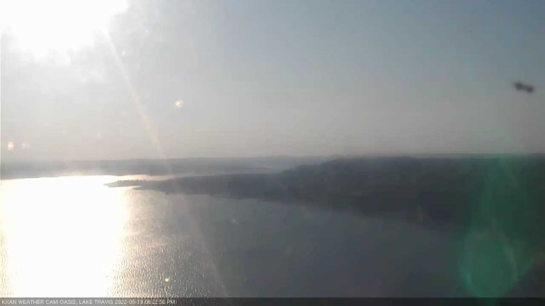 Lake Travis webcam, May 19, 2022 6:25 PM CT